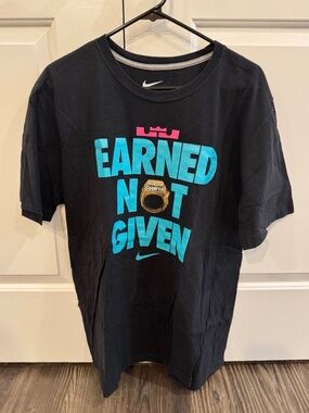 Nike LeBron James Championship Ring Shirt size XL